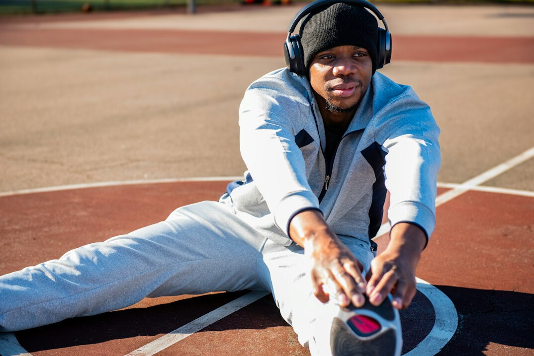 athlete recovering from injury